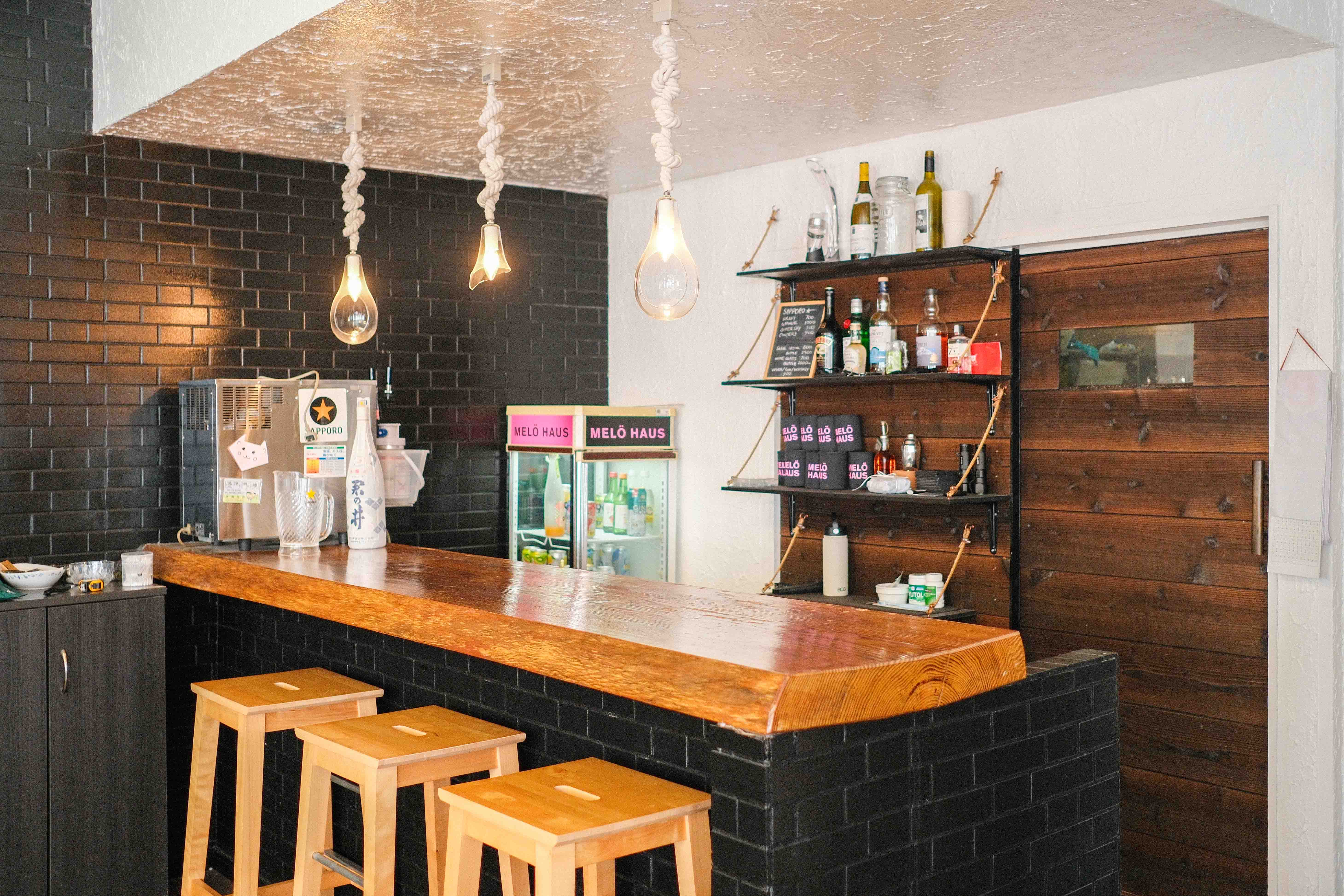The bar